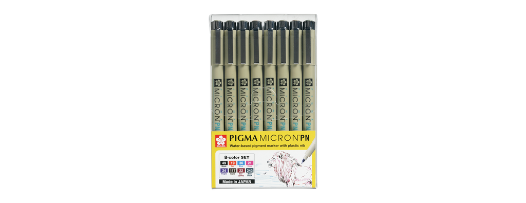 Sakura Pigma Micron Pen Set 0.5 mm ( set of 8 ) – Rung