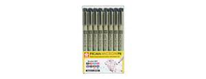 Sakura Pigma Micron Pen Set of 8 colors