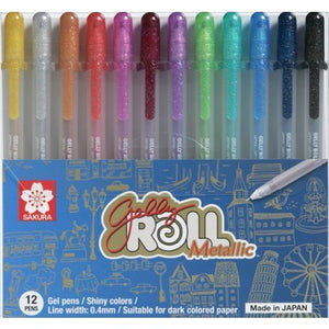 Sakura Jelly Roll Metallic Set of 12 Colors