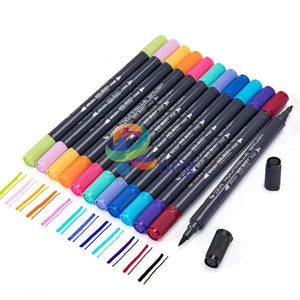Aquarelle Brush Marker Set Of 12 Markers