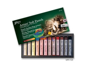 MUNGYO Gallery Professional Solid Watercolor Paints MWPH Half Pan 12/24/48  Colors Pigment Tin Box