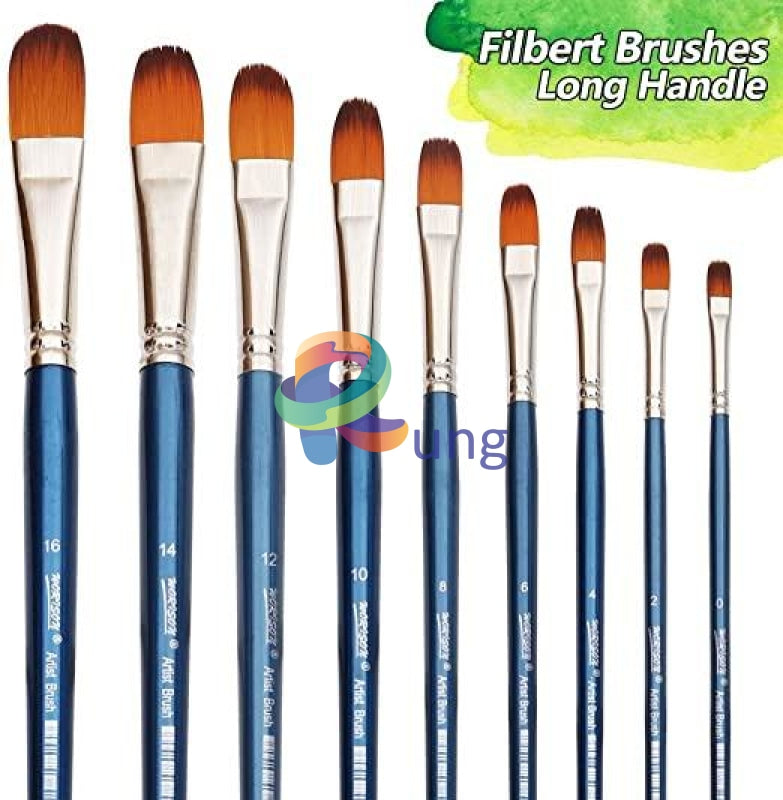 Brush Set 9 Pc Brushes