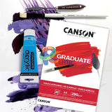 Canson Graduate Oil & Acrylic Pad . 290 Gr 20 Sheets Sketch Book