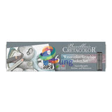 Cretacolor Aqua graph Watercolor Colored Drawing Sketching Graphite Pocket Set of 6 in Tin Box