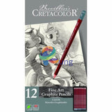 Cretacolor Cleos - Fine Art Graphite Pencil Set Of 12 Writing Tools