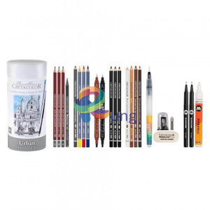 Cretacolor Urban Sketching Set Charcoal & Graphite