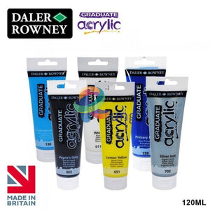 Daler Rowney Graduate Acrylic Color Tube 120 Ml
