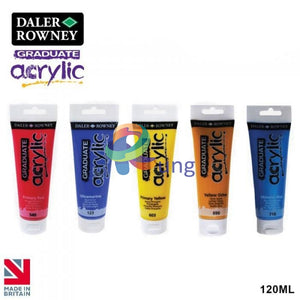 Daler Rowney Graduate Acrylic Color Tube 120 Ml