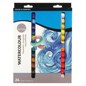 Daler Rowney Simply Water Color Tube Set Of 24