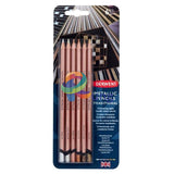 Derwent Metallic Pencil Set And Loose Of 6 ( Blister Pack ) Traditional