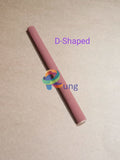 Emery Sanding Stick D Shape ( 3 Different Grits ) 6 3/4 Length Art Misc