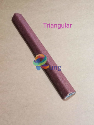 Emery Sanding Stick Triangle Shape ( 3 Different Grits ) 6 3/4 Length Art Misc