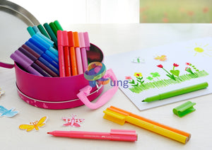 Faber Castell Fiber Tip Pen Set Of 33 Pens