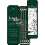 Faber Castell Jumbo Graphite Pencil Set of 5 pc