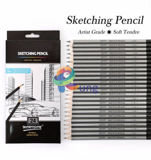 Graphite Pencil Set Of 24