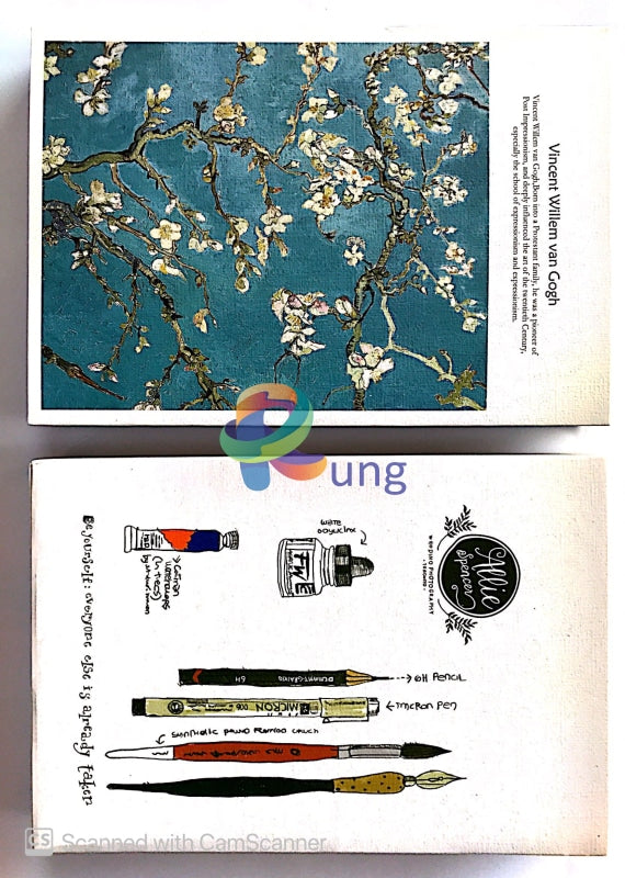 Journal Sketchbook ( Novel Shape )A5 Size Sketch Book / Pad
