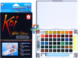 Koi Water Color Set Of 48