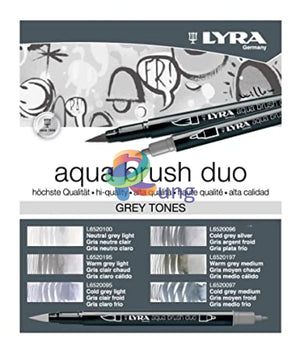 Lyra Aqua Brush Duo Assorted Colours Set of 36
