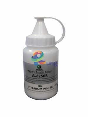 Maries Acrylic Color Jar 250 Ml White (104)