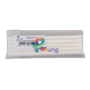 Milan Bag With 5 Spare Erasers For Jet Eraser ( Refill ) Art Eraser