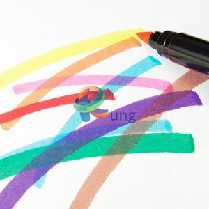 Milan Brush Tip Fibrepens Set Markers