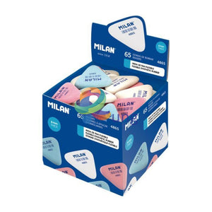 Milan Small Triangular Eraser 4865 Assorted Colors