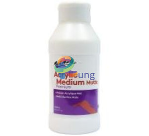 Monte Marte Premium Matt Acrylic Medium 250 Ml Color Auxiliaries