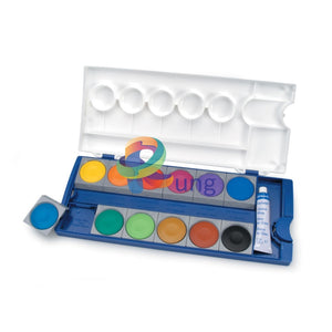 Opaque Watercolor Paint Box Set Of 12Pf 12 Water Color