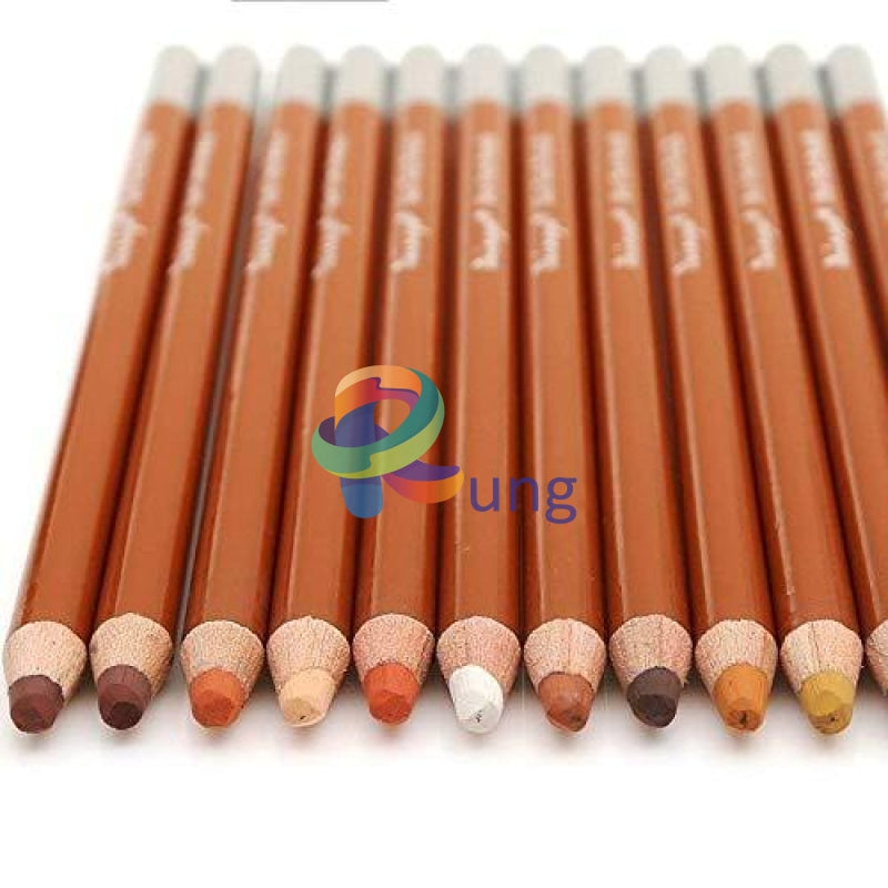 Derwent Professional Pastel Pencil Tin Set of 12 Skin Tone
