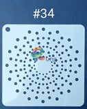 Plastic Stencil 5 X ( 43 Designs ) No 34 Art Misc