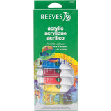 Reeves Acrylic Color Tube Set Of 12 18 & 24