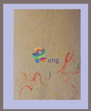 Silk Fiber Hand Made Paper 24 X 30 Misc