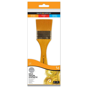 Daler Rowney Simply Gold Taklon Synthetic Sky Flow Brush