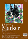 Strathmore Marker Pad Series 400 190 Gr 24 Sheets Sketch Book &