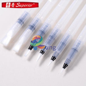 Water Brush Pen Round And Flat Tip Art Misc