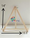 Wooden Easel Mini & Small 15.5 X 14