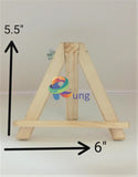 Wooden Easel Mini & Small 6 X 5.5